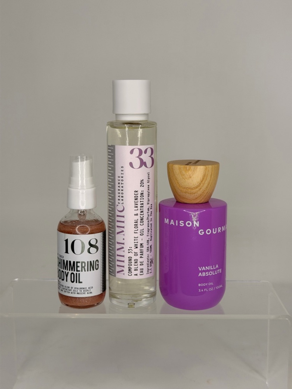 MIIM.MIIC Bundle + Vanilla Absolute Body Oil